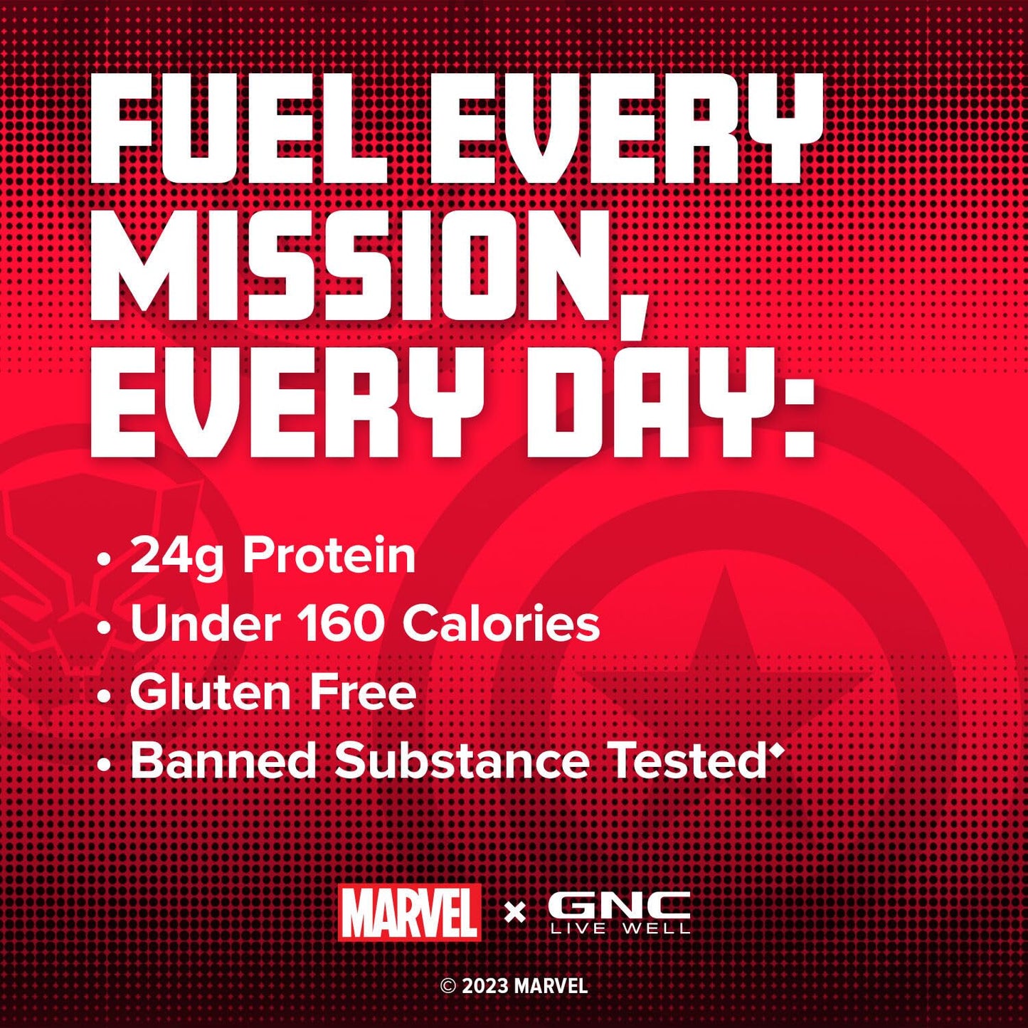 GNC Pro Performance 100% Whey - Marvel: Royal Caramel Cookie - 25 Servings GNCUS supplements
