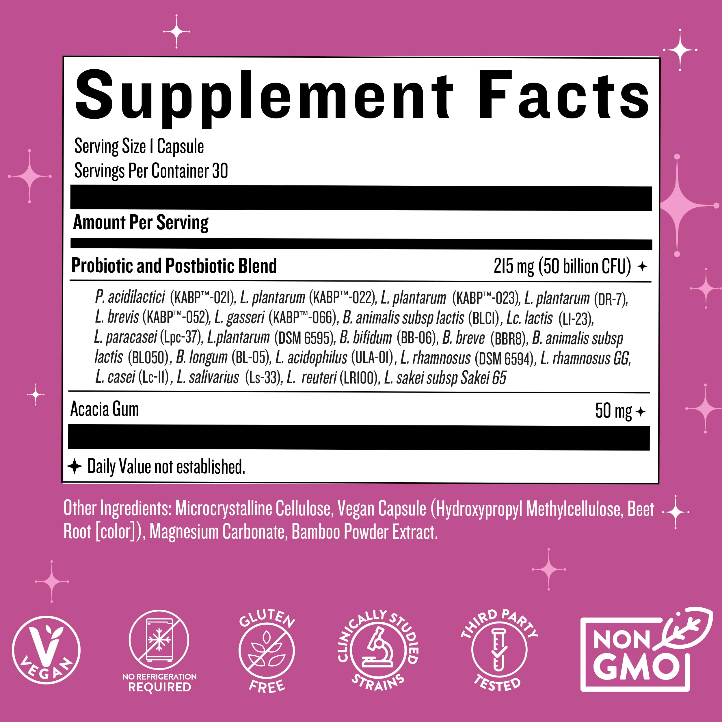 Legendairy Milk Hot Girl Ish™ - Daily Probiotics for Women with 50 Billion CFU - Women's Probiotic Supplement with 20 Probiotic Strains, Prebiotics & Postbiotic for Digestive, Gut & Immune Health Legendairy MilkAu supplements