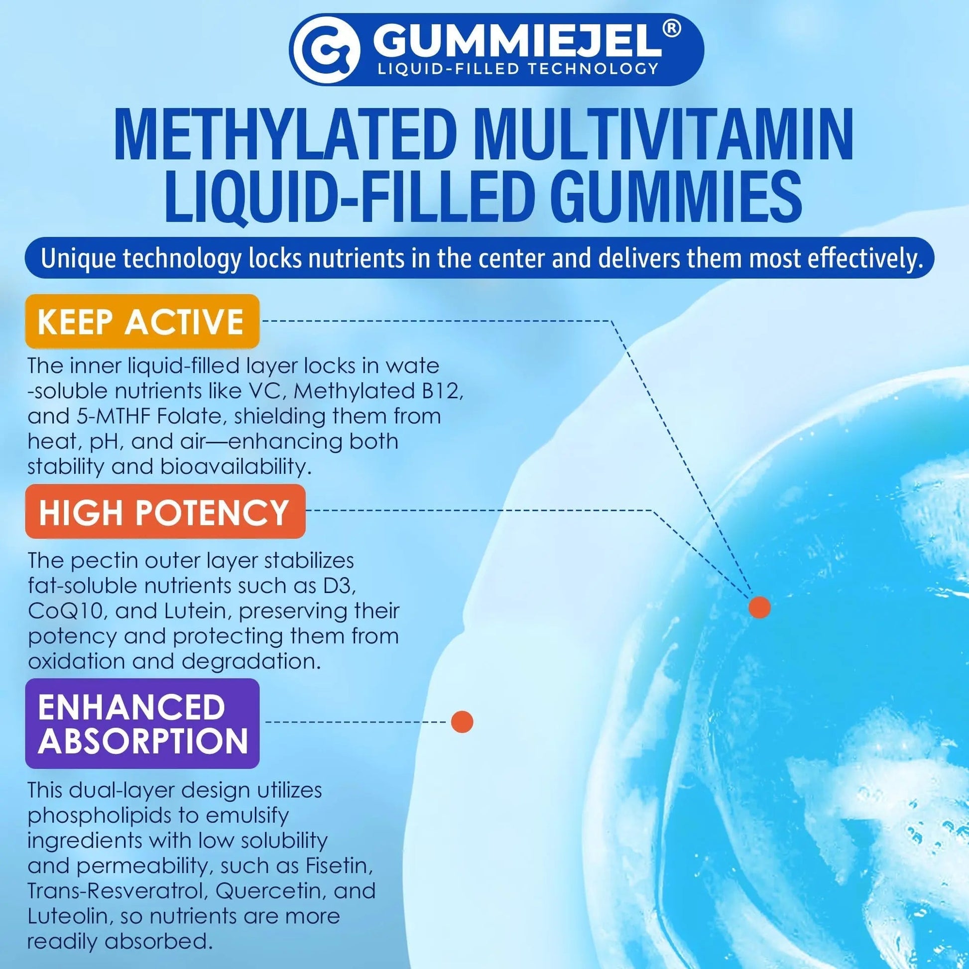 Methylated Multivitamin for Men & Women Gummies + Greens & Mushroom Blend, Methylfolate & B12, TMG, Choline LILICAREAu supplements