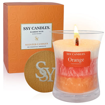 Citrus Jar Aromatherapy Candle Scented Candle Handmade Soy Candles Wood Candles Wick Fragrance SEUCRWAXAu supplements