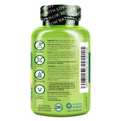 NATURELO One Daily Multivitamin for Women - Energy Support - Whole Food Supplement NATURELOUS supplements