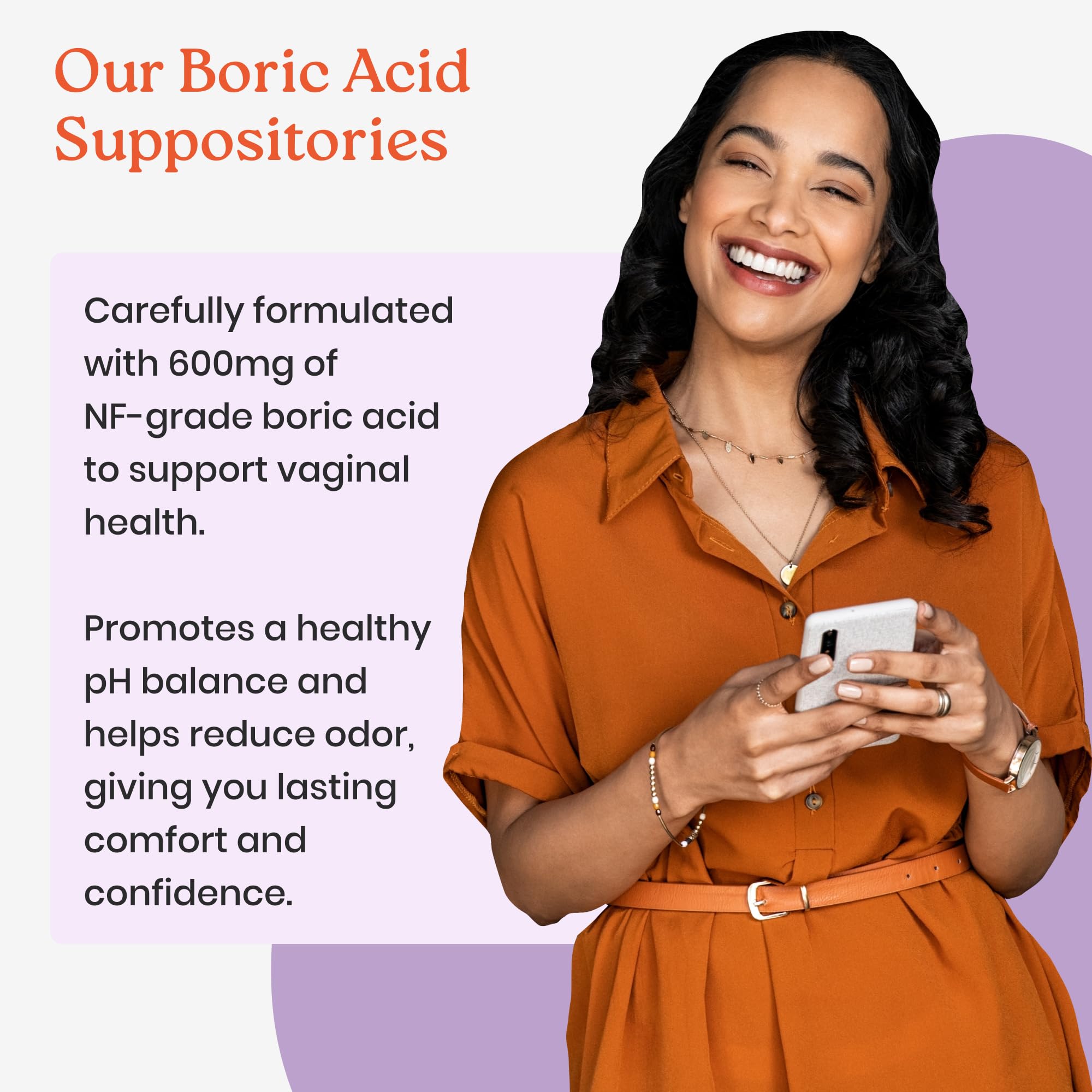 NewLife Naturals - Medical Grade Boric Acid Vaginal Suppositories - 600mg - 100% Pure Womens pH Balance Pills - Yeast Infection, BV - 60 Capsules: Made in USA NewLife NaturalsUS supplements