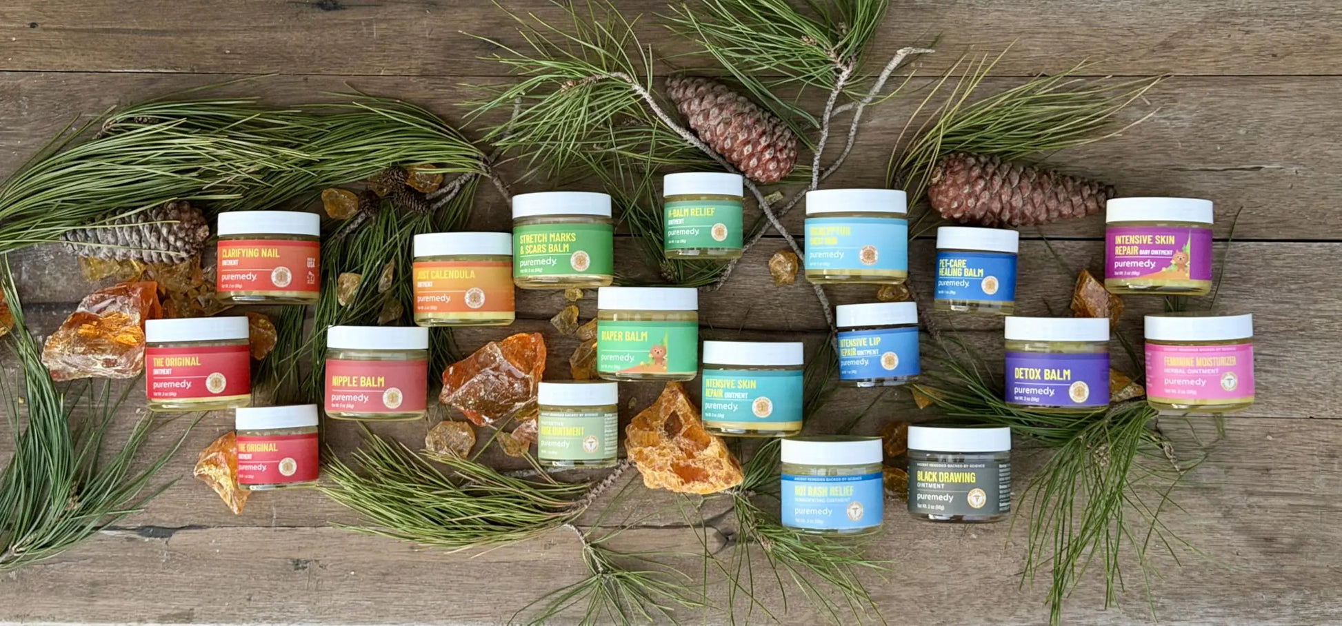 Puremedy - H-Relief Balm - All-Natural Salve for Bottom Lumps and Fissures, with Only Certified Organic or Wild Harvested Ingredients, 1 oz PuremedyAu supplements