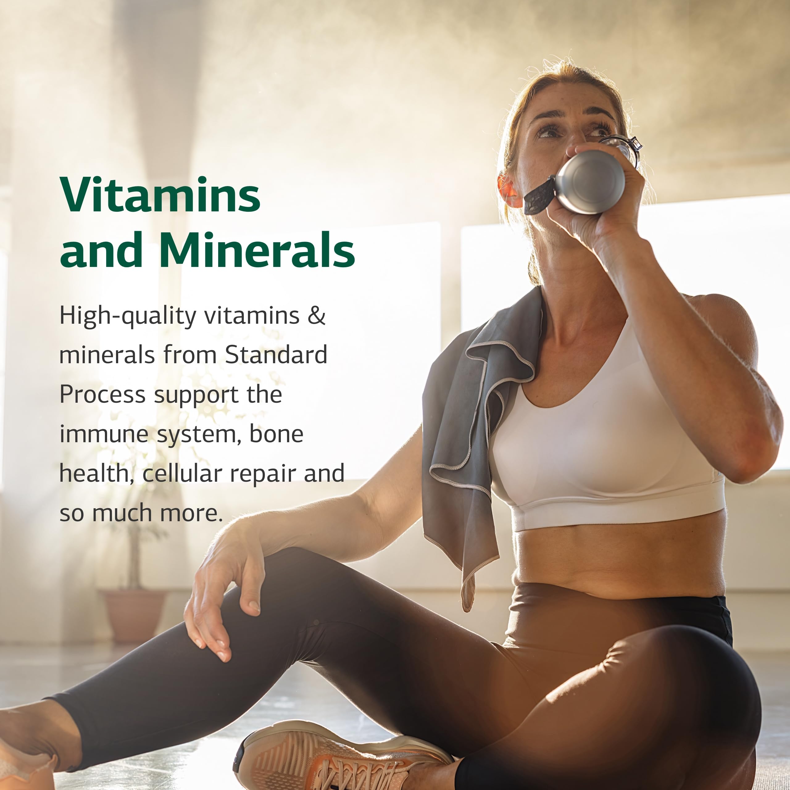 Standard Process Trace Minerals-B12 - Thyroid & Cell Functioning Support with Iodine, Zinc & Copper - Cartilage & Bone Health Aid - Non-Dairy & Non-Soy - 90 Tablets (90 Servings) Standard Process Inc.Au supplements