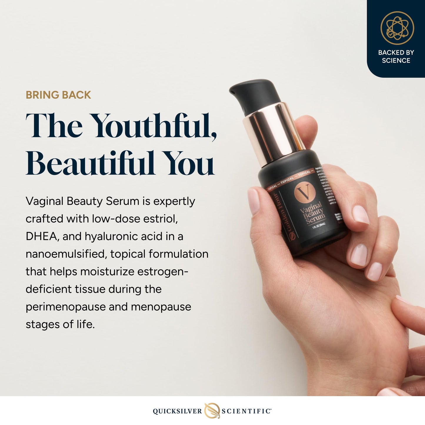Quicksilver Scientific Vaginal Beauty Serum 1 fl oz (30ml) Quicksilver ScientificUS supplements