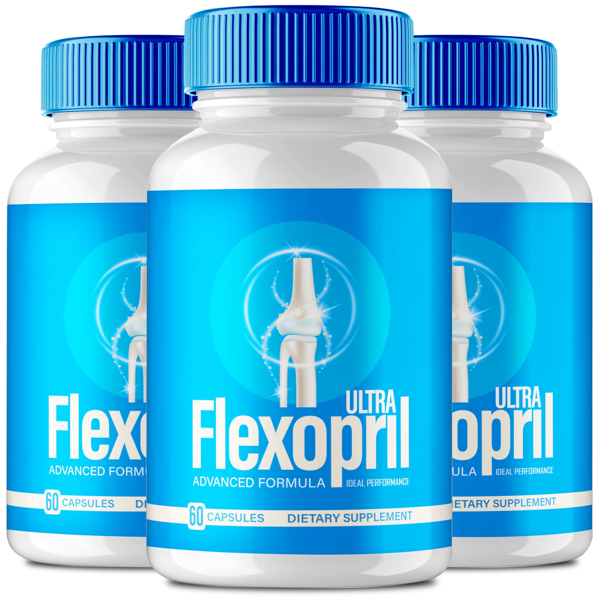 Flexopril Ultra Joint Support Capsules, Official Flexopril Supplement Pills, All-Natural Formula to Fortify Bones and Bolster Flexibility - Maximum Strength, FlexoprilUltra Pills Reviews (3 Pack) IDEAL PERFORMANCEAu supplements