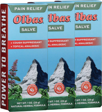 Analgesic Salve Tube 1 oz. (3 Pack) OlbasAu supplements