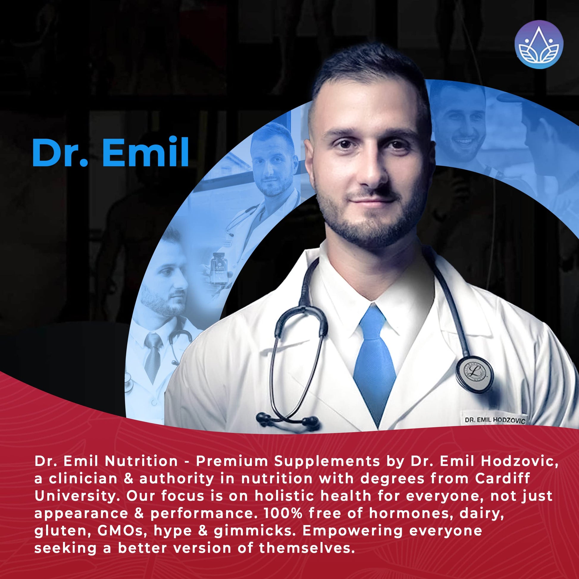 Dr. Emil Berberine 500mg Capsules - Berberine Supplement with Cinnamon, MTC Oil & Milk DR EMIL NUTRITIONAu supplements