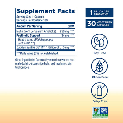 Renew Life Metabolic Boost Pre + Pro + Postbiotic; Prebiotics, Probiotics and Postbiotics Renew LifeUS supplements