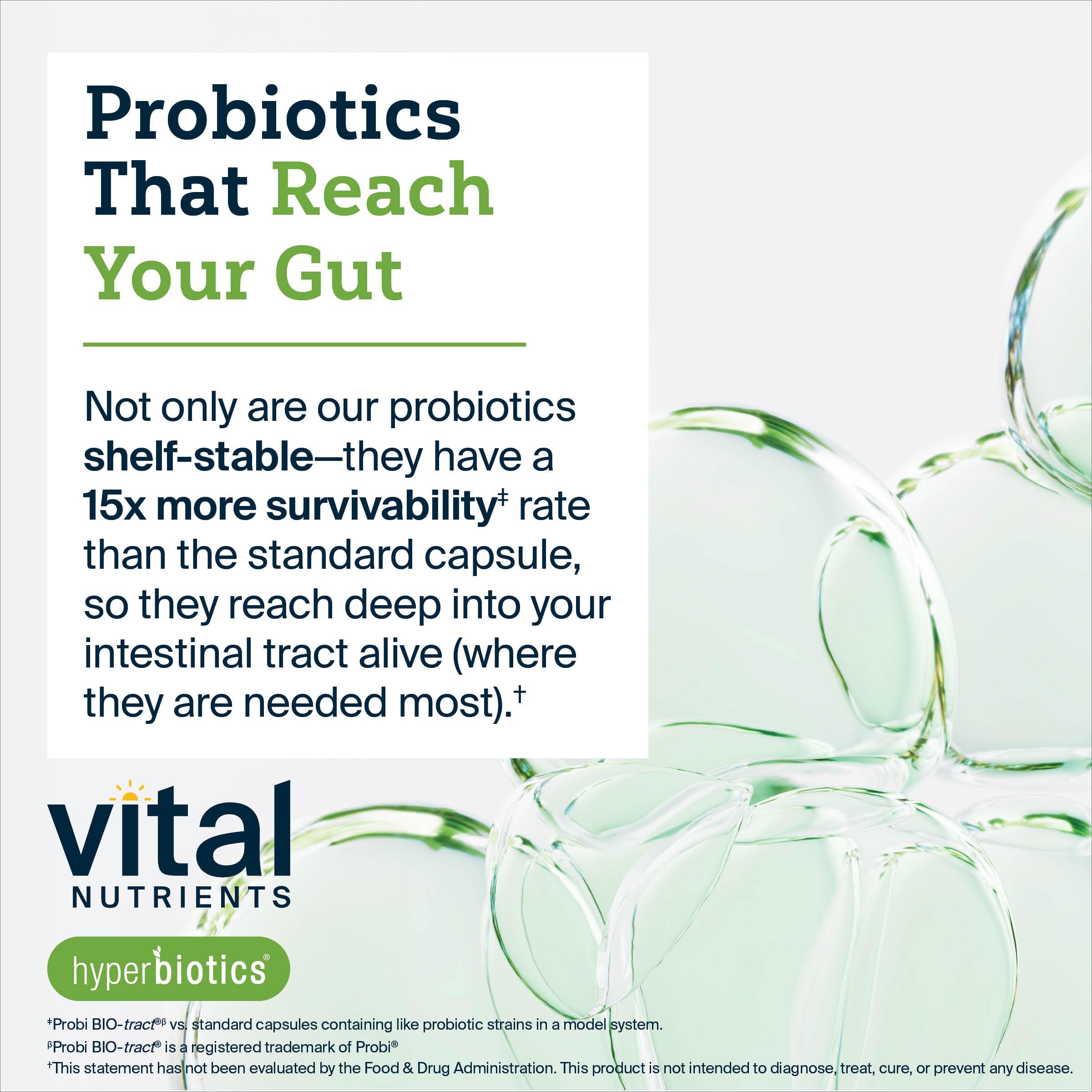 Hyperbiotics Vital Nutrients IBS Probiotic | Reduce Symptoms of IBS* | Clinically Studied Vegan probiotic for IBS Relief from Bloating, Gas, Diarrhea, & Abdominal Discomfort* | 30 Capsules HyperbioticsAu supplements