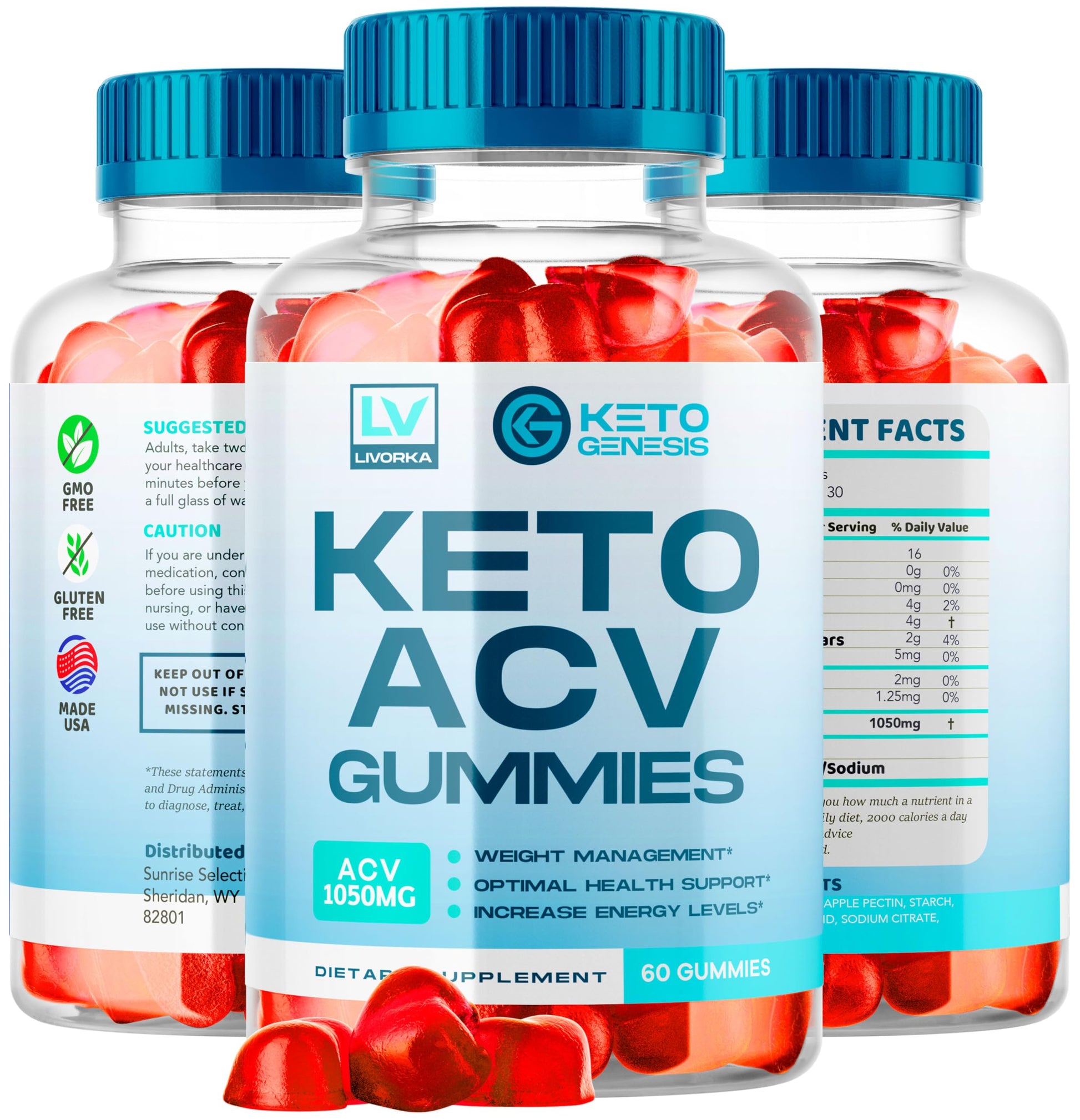 2 Pack - Keto Genesis Keto ACV Gummies Advanced Weight Loss, Genesis ACV, Genesis LIVORKAUS supplements
