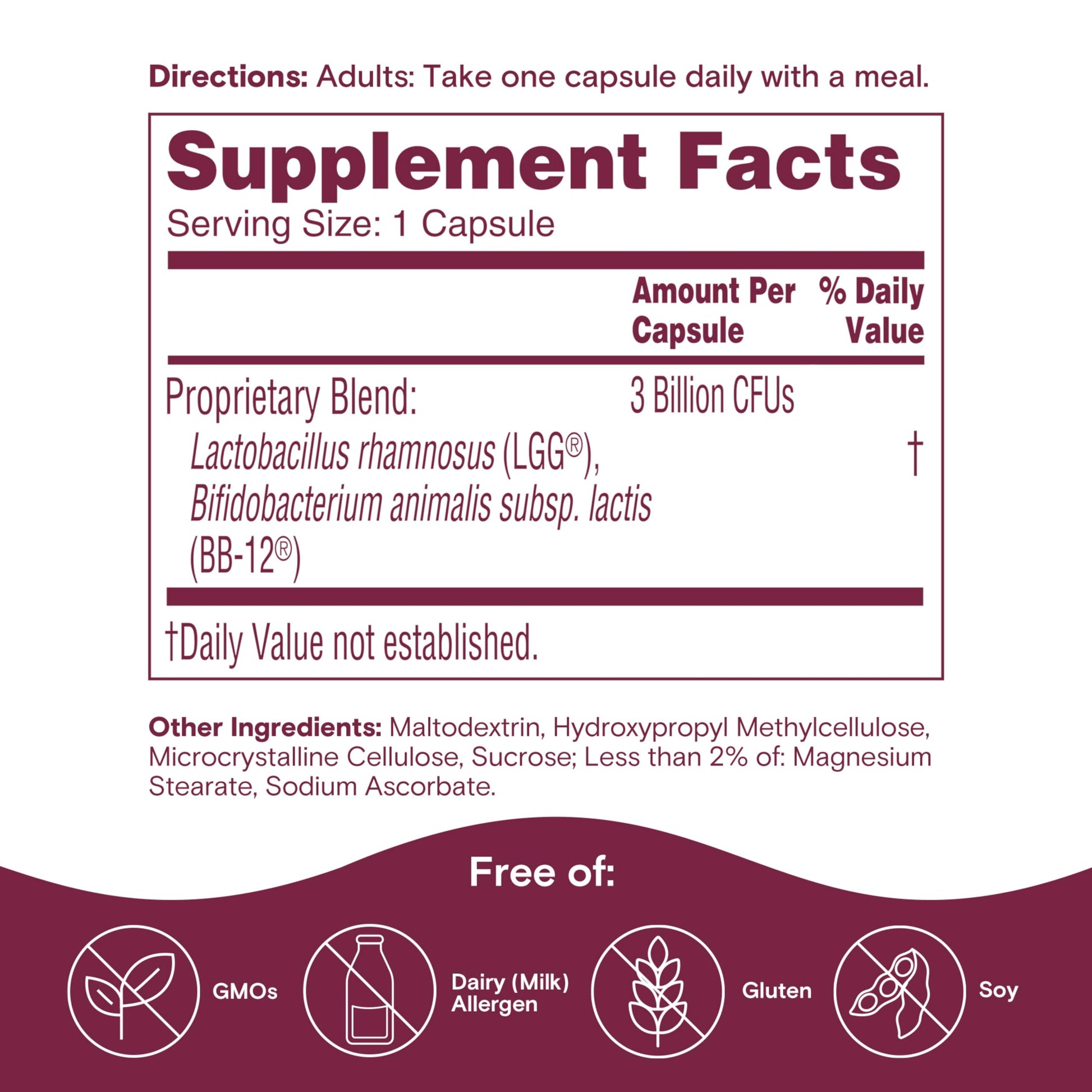 Phillips' Colon Health Daily Probiotic Capsules, 4-in-1 Symptom Defense to help defend against Occasional Gas, Bloating, Constipation, and Diarrhea, Daily Supplement, 60 Count Phillips'Au supplements