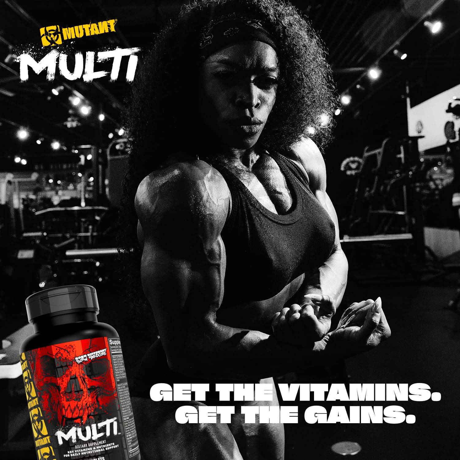 Mutant Multi - High Potency Vitamins with 75+ Ingredients Specifically Formulated for Heavy Lifting, 60 Tablets MutantAu supplements
