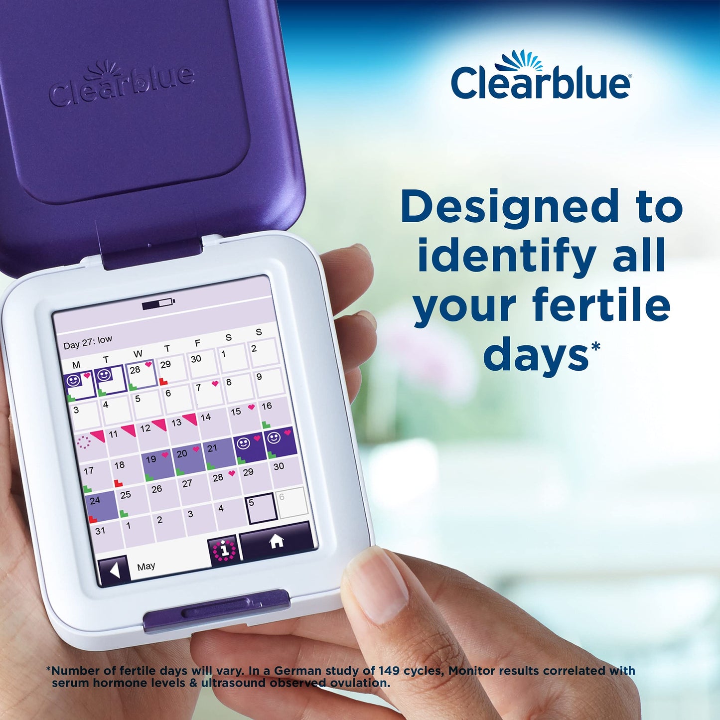 Clearblue Fertility Monitor, Touch Screen, 1 Count ClearblueUS supplements