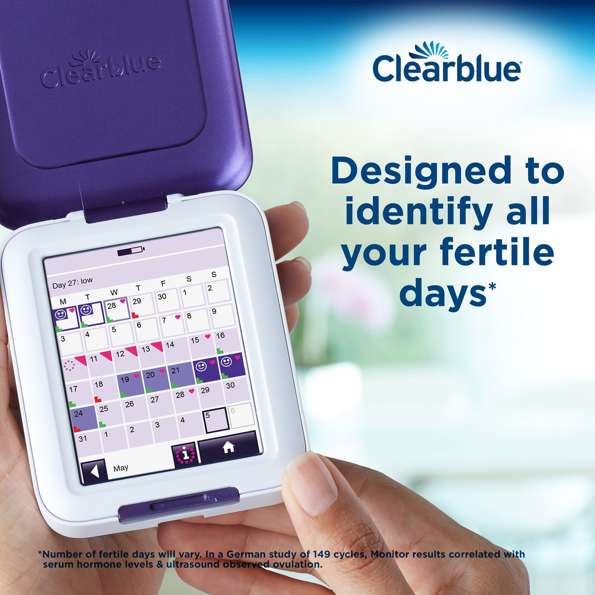 Clearblue Fertility Monitor, Touch Screen, 1 Count ClearblueAu supplements