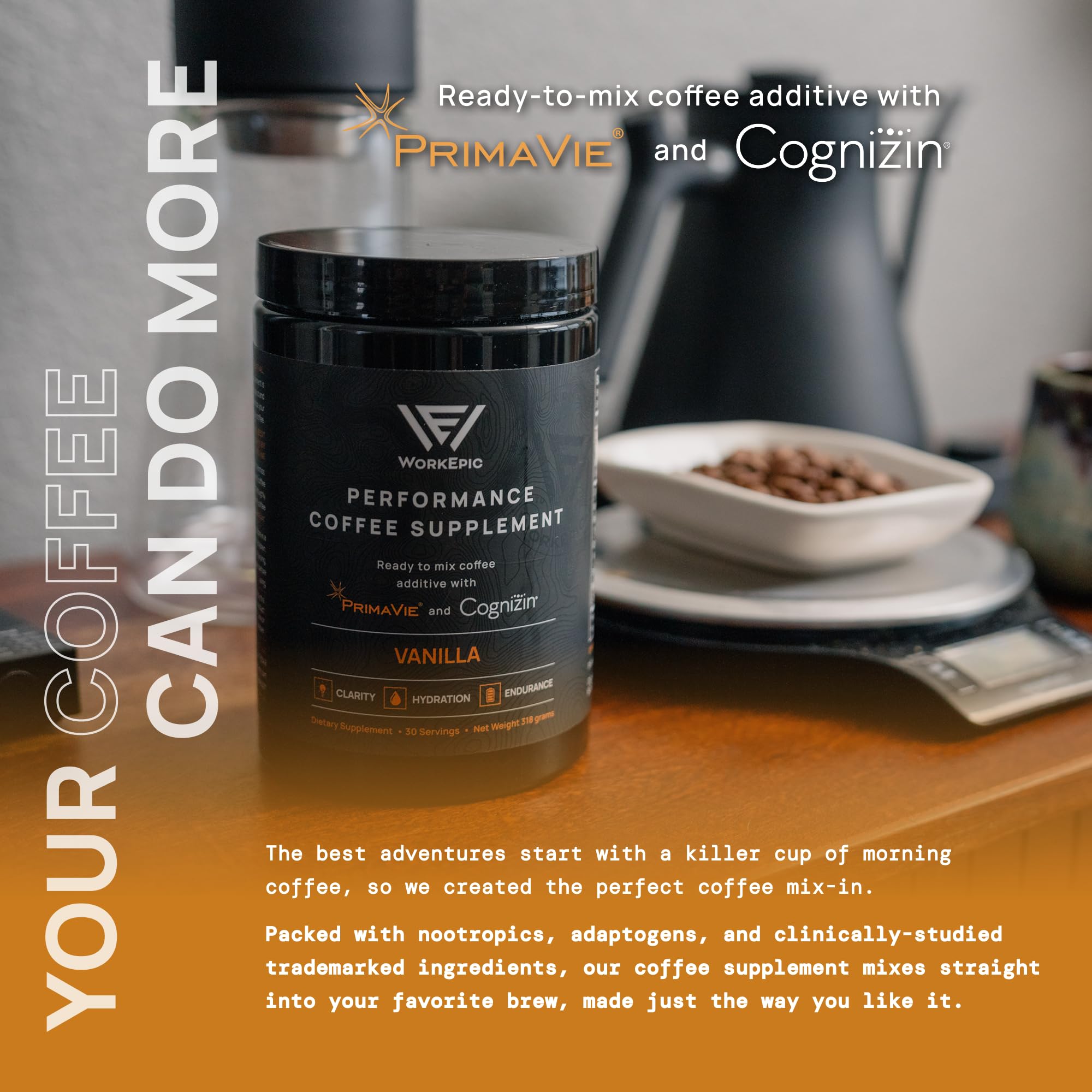 WorkEpic Performance Coffee Supplement WorkEpicAu supplements