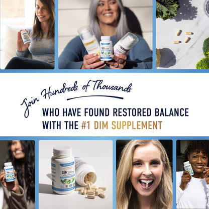 DIM Supplement 200 mg (120 Ct) | Estrogen Balance for Women & Men | Hormone Balance SMNutritionUS supplements