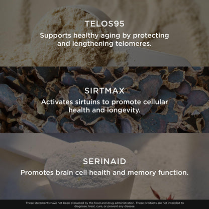 The Genius Brand Genius Eternal - Cellular Repair Supplement for Daily Clarity - Supports Brain Health, Endurance, Energy, Focus, Memory & Vitality - Non-GMO - 60 Veggie Capsules The Genius BrandUS supplements