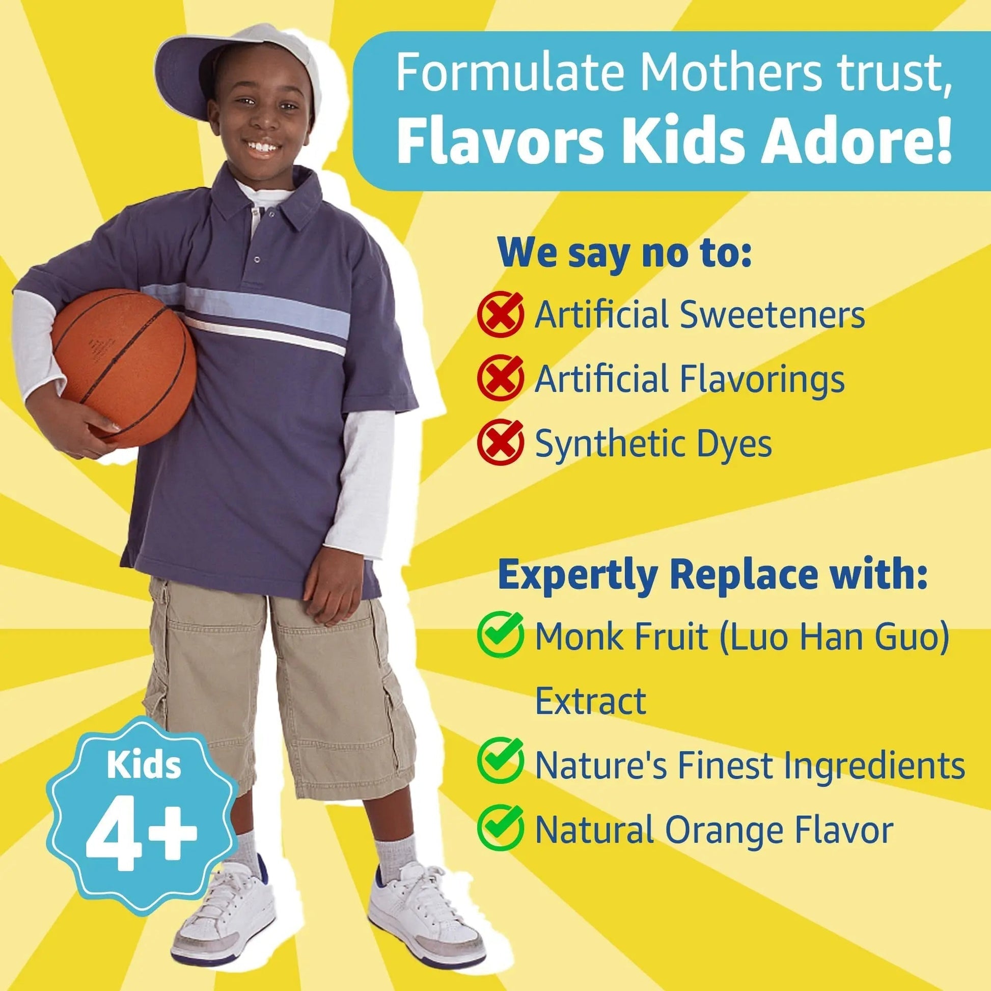 Kids Multivitamin Gummies with Iron, Sugar Free, Kids Daily Vitamins + Probiotics, Algae Omega 3 (EPA/DHA), A, C, D, Methyl B12, Folate, B6, Zinc, Biotin NextdiaAu supplements