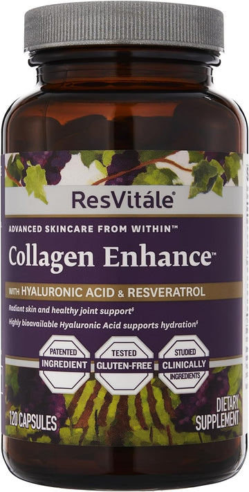 ResVitále Collagen Enhance - Beauty Supplement with Hyaluronic Acid ResVitáleUS supplements