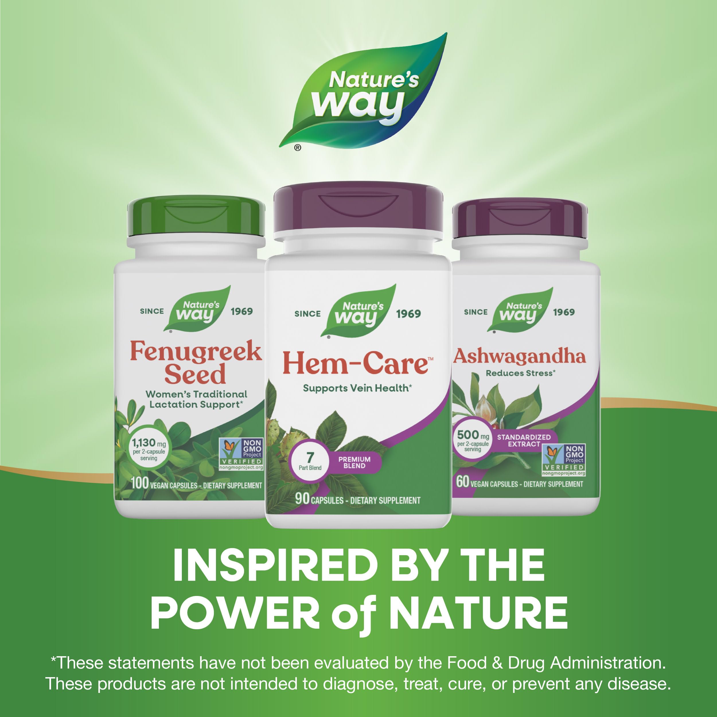 Nature's Way Premium Hem-Care, Unique Vein Health Blend*, 90 Capsules Nature's WayAu supplements