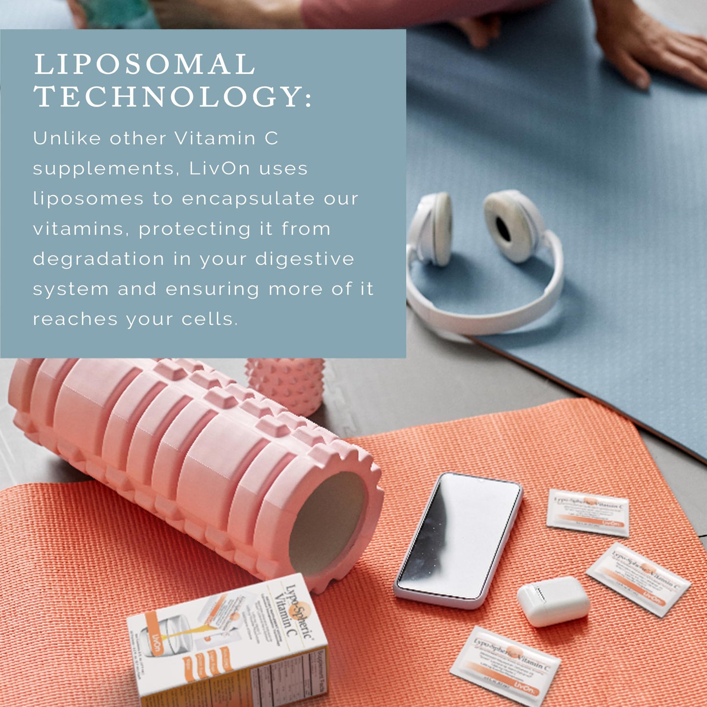 LivOn Laboratories Lypo–Spheric Vitamin C – 6 Cartons (180 Packets) – 1,000 mg Vitamin C & 1,000 mg Essential Phospholipids Per Packet – Liposome Encapsulated for Improved Absorption – 100% Non–GMO LivOn LaboratoriesUS supplements