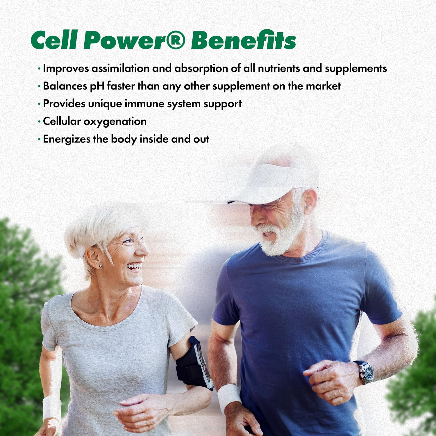 Cell Power® Oxygen Drops (1oz) - Liquid Oxygen Dietary Supplement Enriched with Beets, Grapes, and Vegetable Protein - Liquid Oxygen Drops for Wellness CELL POWERAu supplements