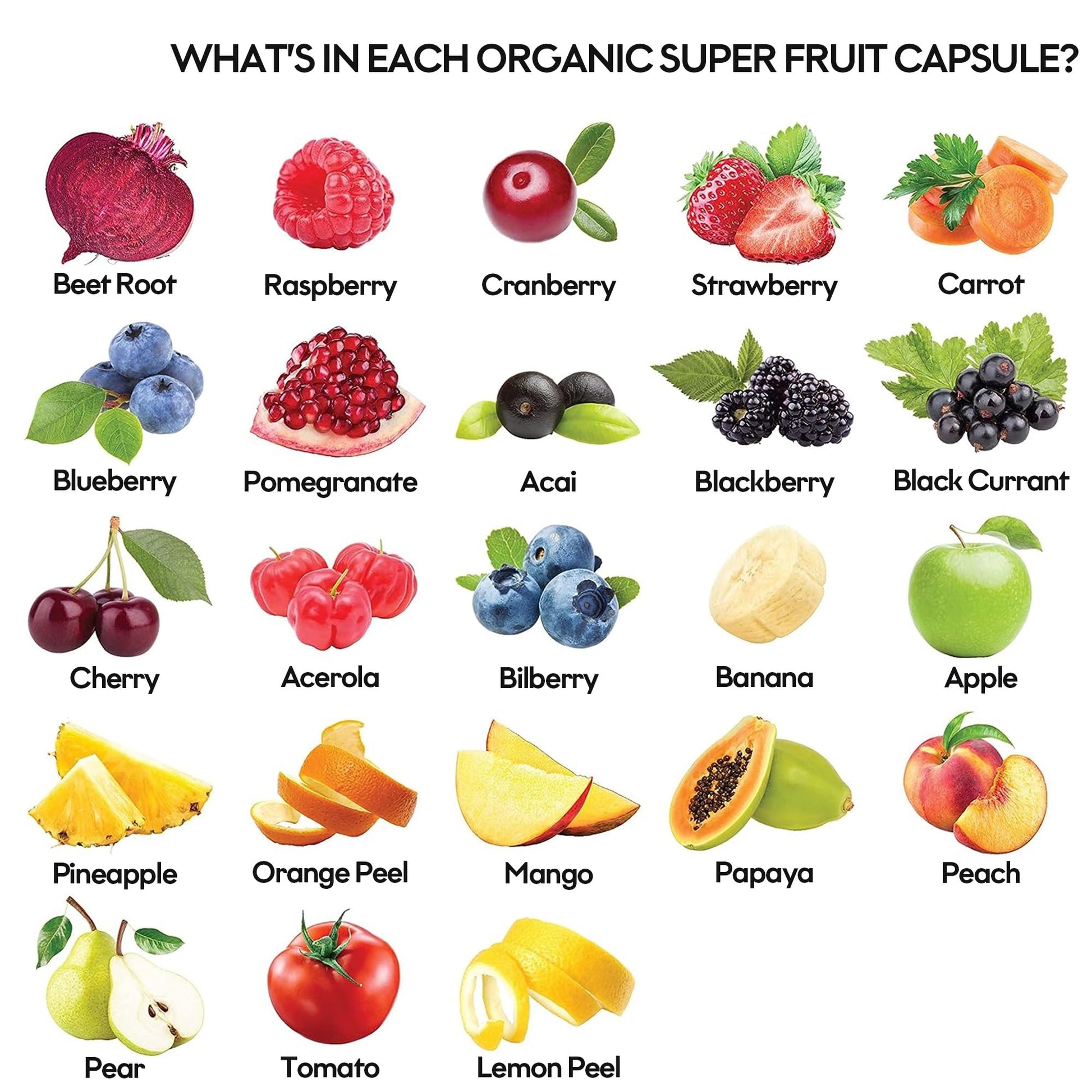 Fruits and Veggies Supplement (60 Day Supply) Powerfull Blend of 39 Whole Fruits and Veggies, Fills Nutritional Gaps, Get Energy, Well-being. USA Made Non-GMO/Vegan/Gluten Free. Packaging May Vary ROOTIEAu supplements