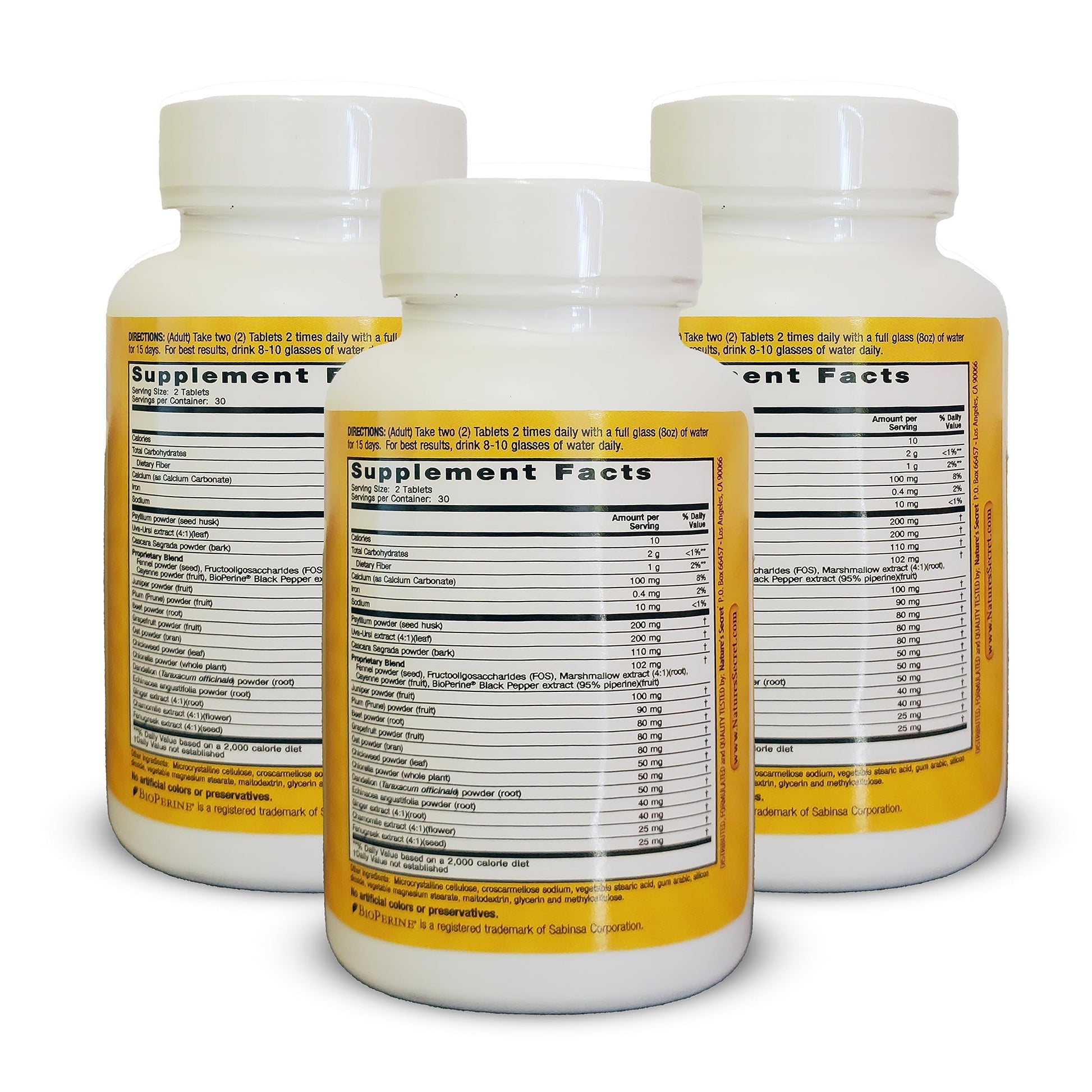 Nature's Secret 15-Day Weight Loss Support Cleanse & Flush (Pack of 3) Nature's SecretAu supplements