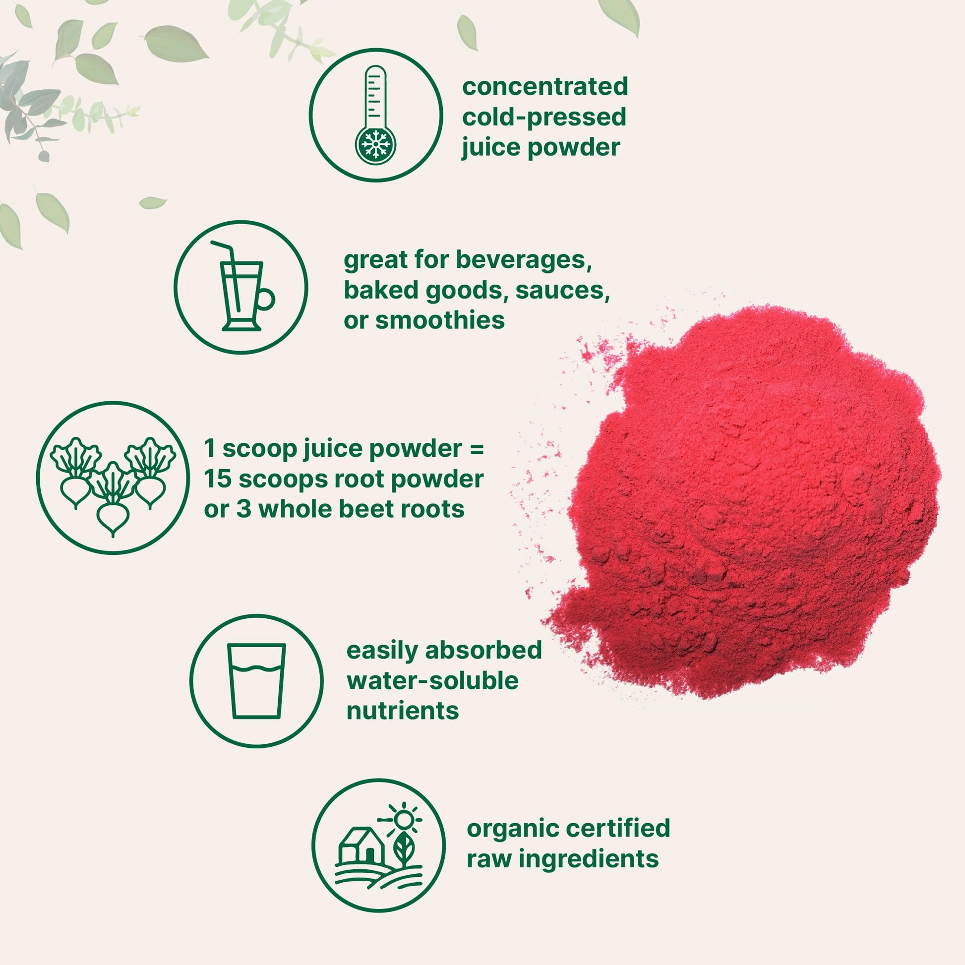 Micro Ingredients Organic Beet Root Powder, 1 Pound, Cold Pressed and Water Soluble Micro IngredientsAu supplements