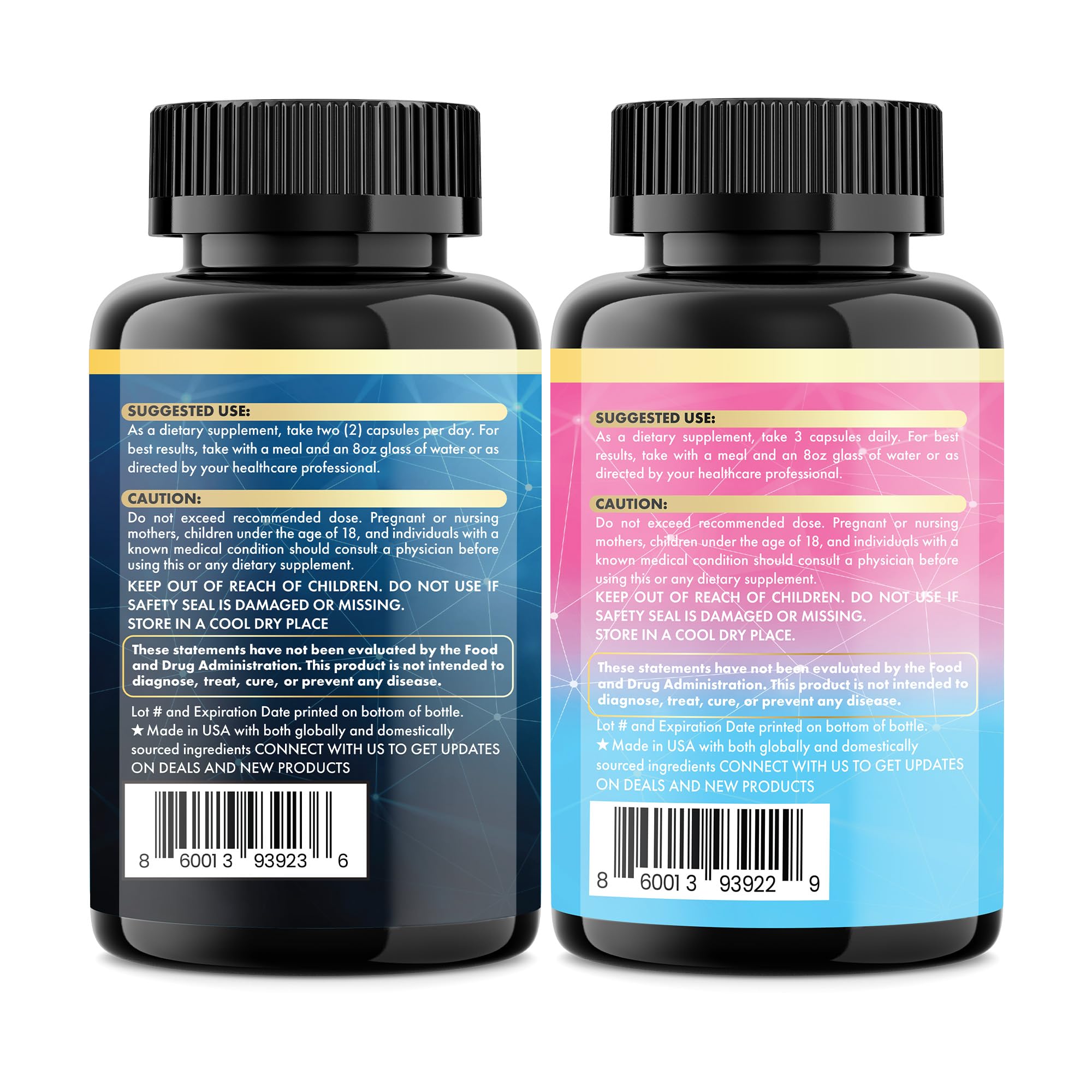 Parrox Shining Serenity Set, Cortisol Support with Ashwagandha, L-Theanine, Magnesium, Lions Mane, GABA, Bacopa Monnieri, Collagen I, II, III, V, X, Folate, Biotin, Keratin, Hyaluronic Acid, Quercetin ParroxAu supplements