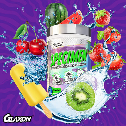 Glaxon Specimen High Stimulant Pre Workout Powder, Preworkout with 300mg Caffeine GlaxonUS supplements