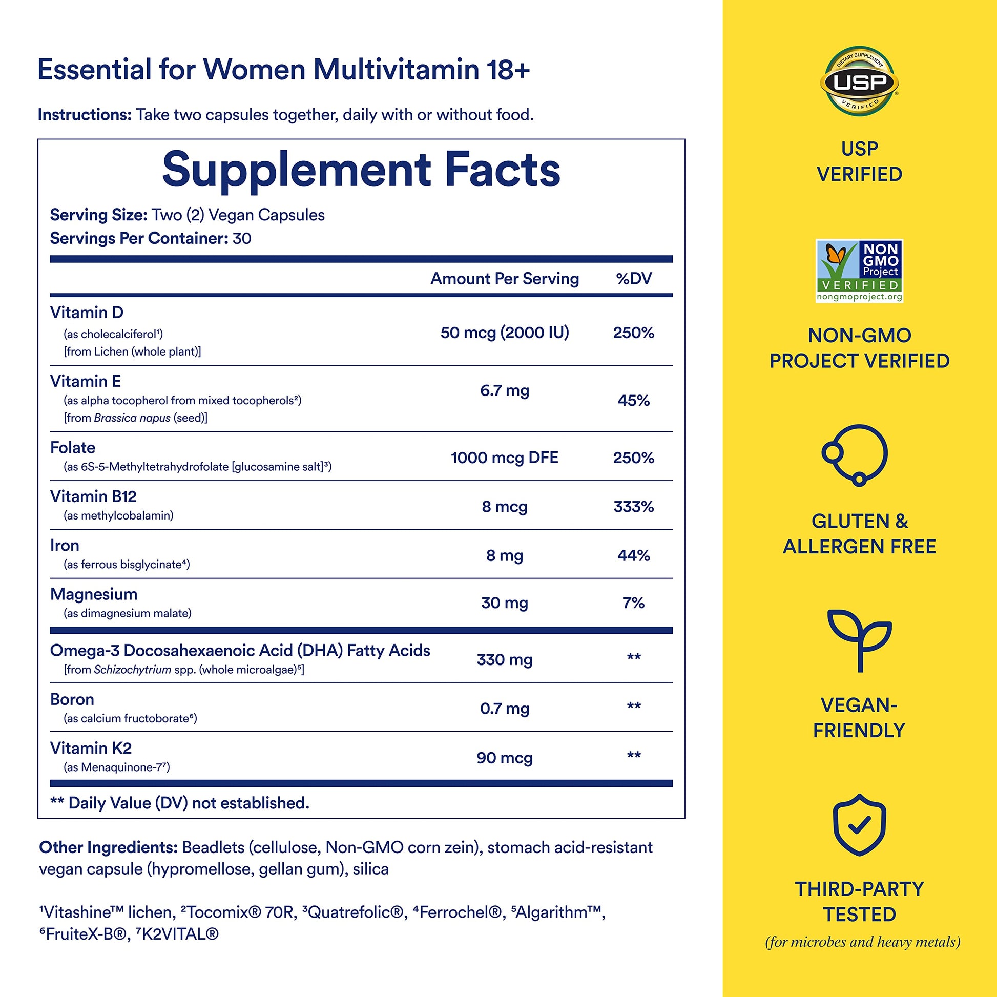 Ritual Multivitamin for Women 18+ & Daily Gut Health Support, 30 Days Supply RitualUS supplements