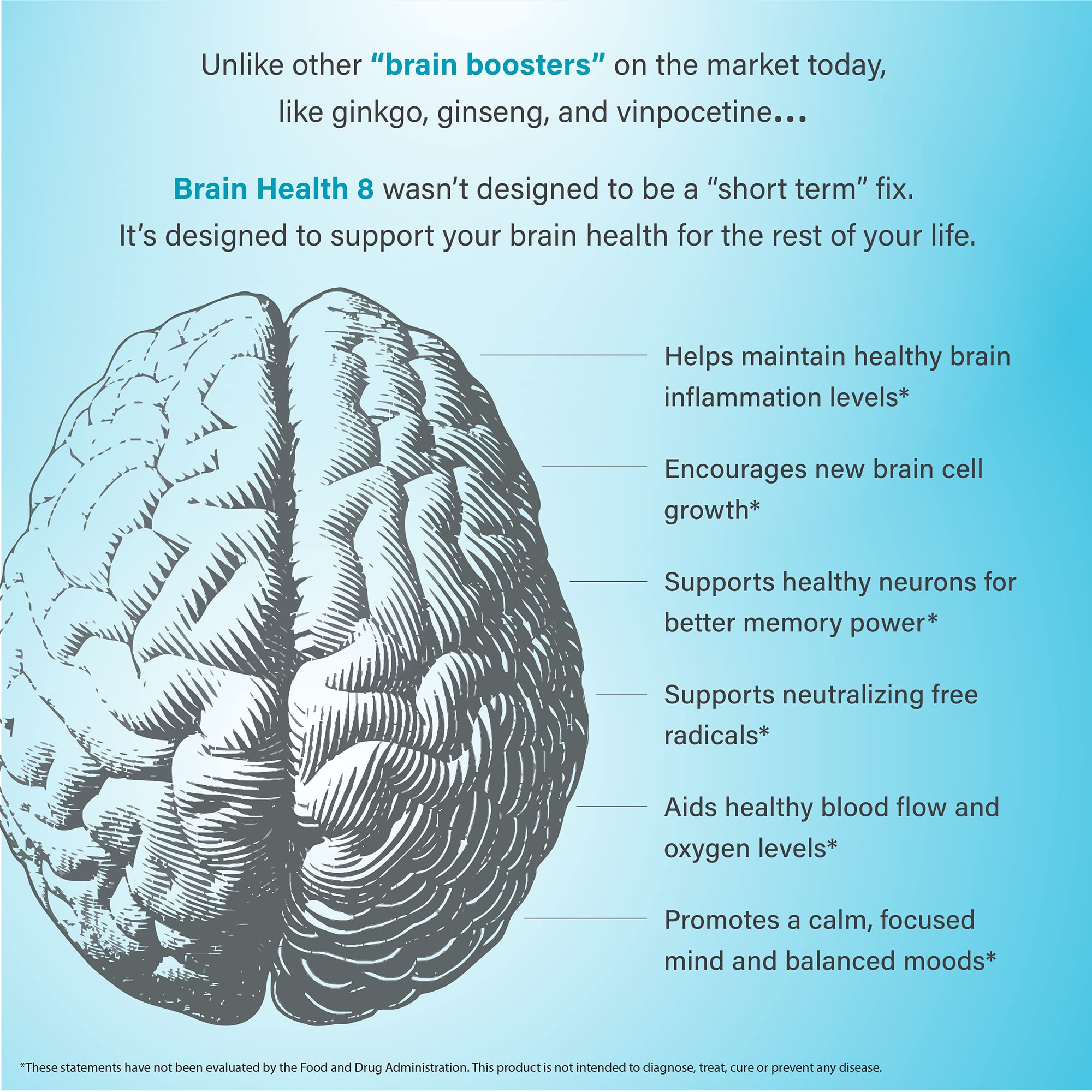 Organixx Ageless Brain Powerful Brain Health Supplement to Support Brain Function, Clarity, Focus, Re-Energize Brain Cells, Helps Promote a Balanced Mood, Gluten Free, Non GMO, 60 Vegetarian Capsules OrganixxAu supplements
