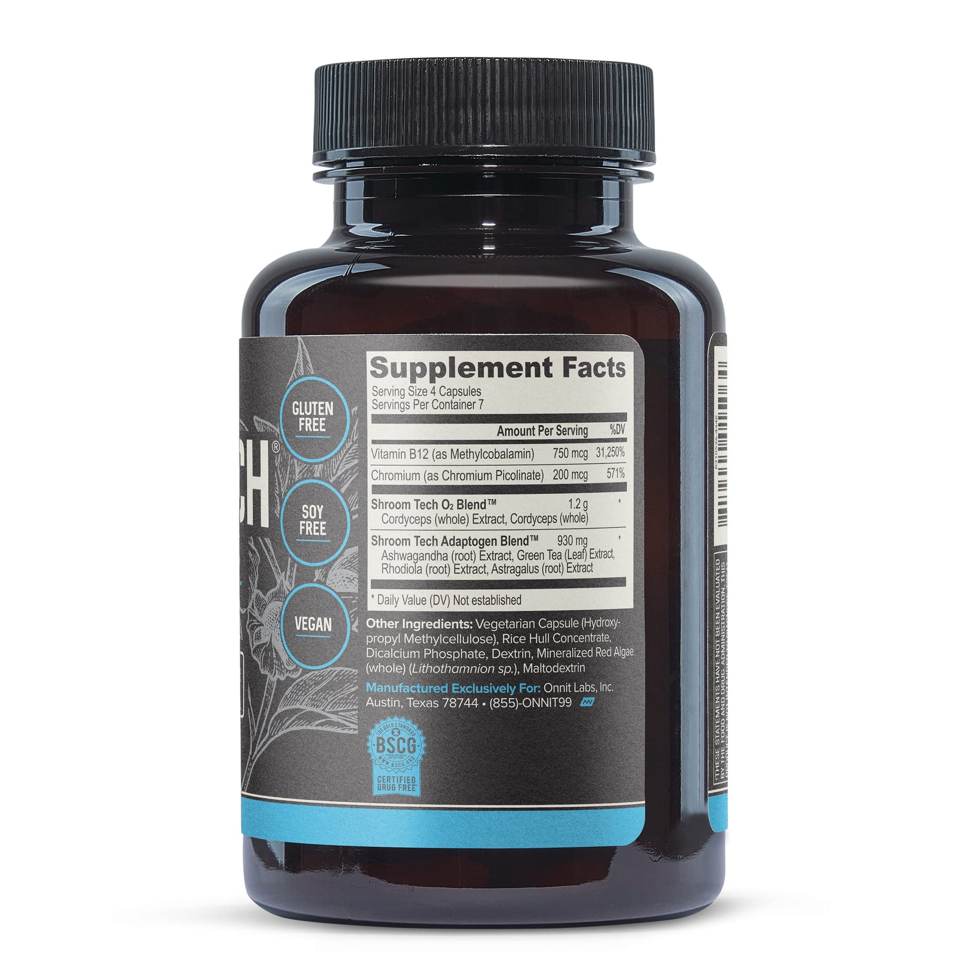 Onnit Shroom Tech SPORT: Clinically Studied Preworkout Supplement with Cordyceps ONNITUS supplements