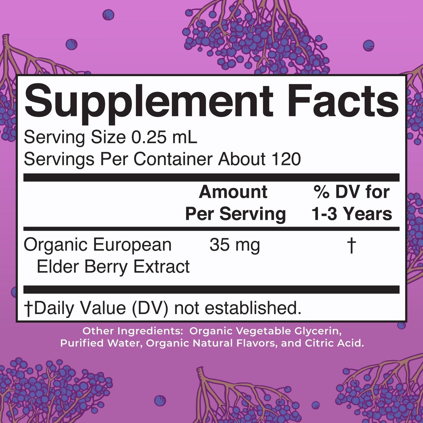 MaryRuth Organics Toddler Elderberry Syrup, USDA Organic Elderberry, Sugar Free Kids Immune Support Supplement for Ages 1-3 Years, Clean Label Project Verified®, Vegan, Non-GMO, Gluten Free, 1 Fl Oz MARYRUTH'SUS supplements