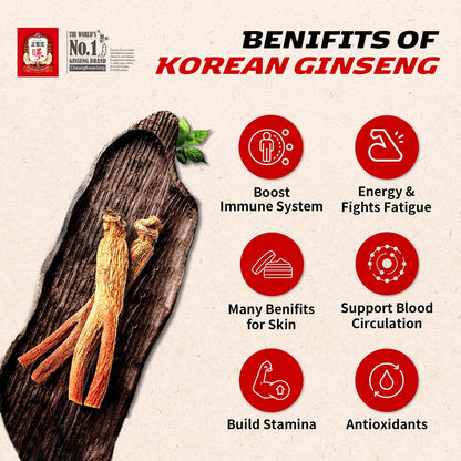 CheongKwanJang Ginseng Korean Red Ginseng Vital Tonic, Immune System Booster CheongKwanJangUS supplements