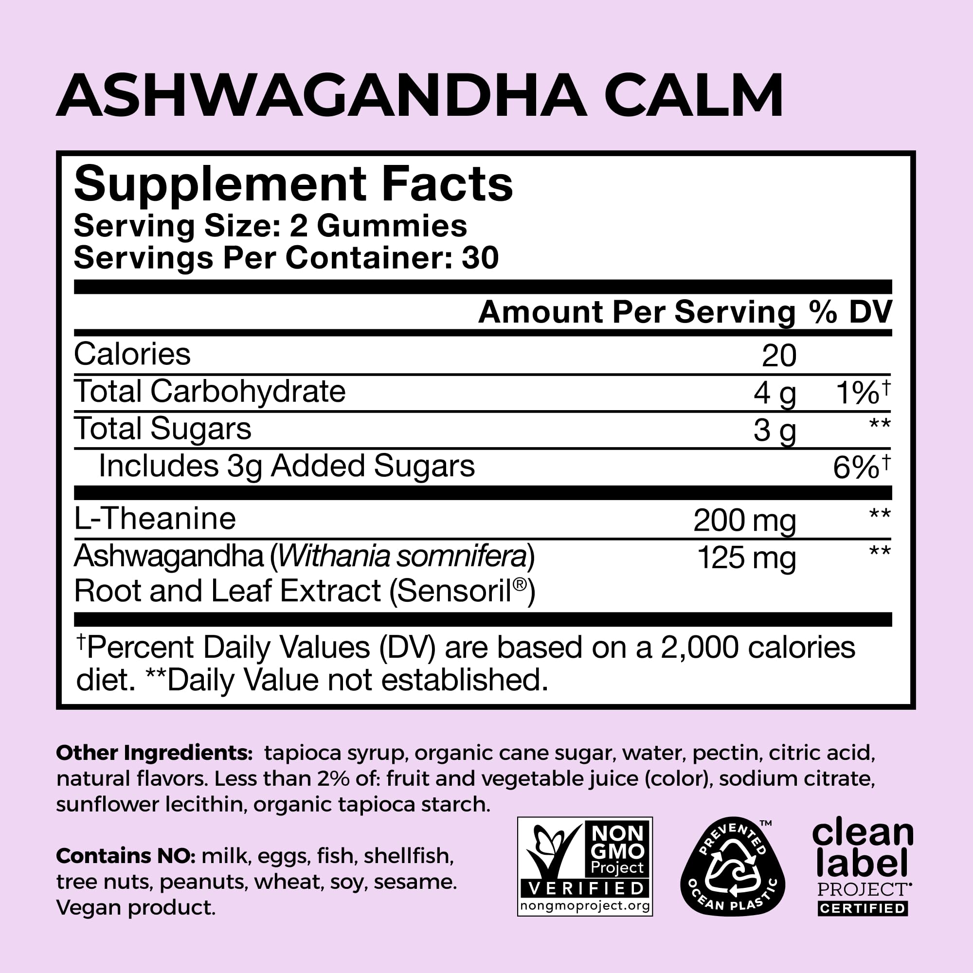 HUM Calm Ashwagandha Gummies for Women and Men, L-Theanine Ashwagandha Supplements for Daily Relaxation & Clarity Support, Vegan Fast Acting Gummy Formula, Mixed Berry Flavor, 60 Gummies HUMUS supplements