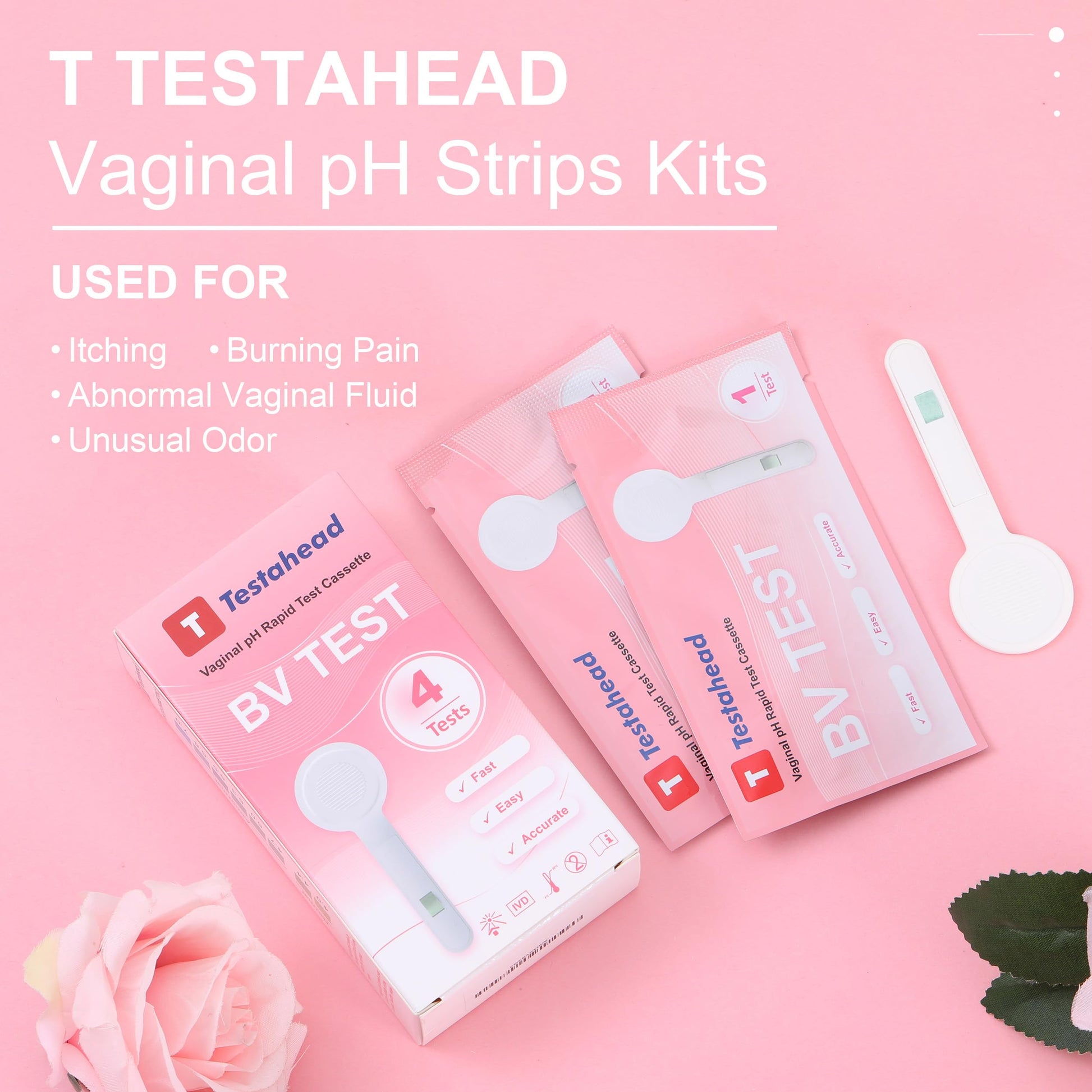 T TESTAHEAD Vaginal pH Test Strips, Feminine Health Vaginal pH Test Strips Kits T TESTAHEADAu supplements