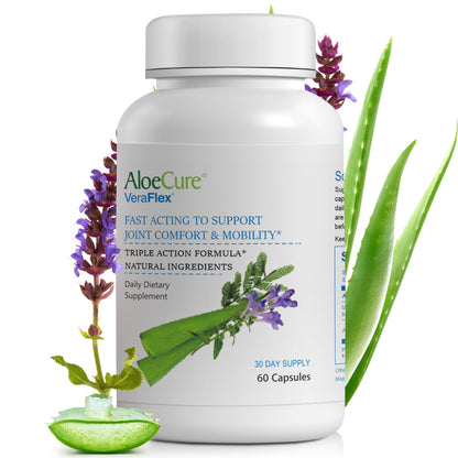 AloeCure VeraFlex Natural Joint Support Supplement with USDA Organic Aloe Vera AloeCureUS supplements