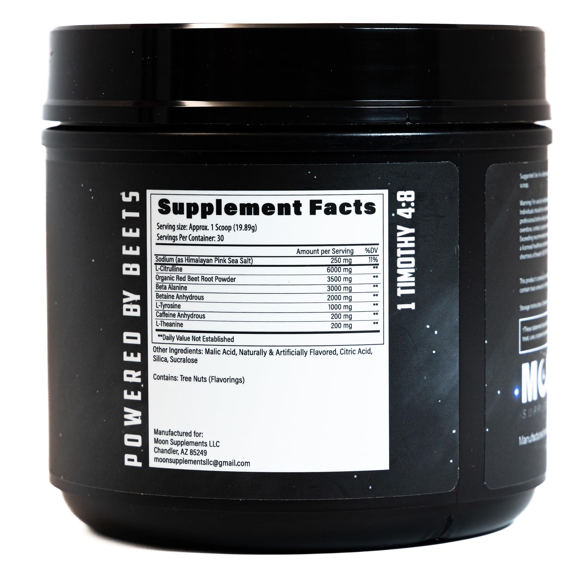 Ad Astra Preworkout - Potent Focus Blend - Tiger's Blood Flavor - Organic Red Beet Root Ad Astra PreworkoutAu supplements
