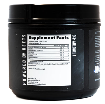 Ad Astra Preworkout - Potent Focus Blend - Tiger's Blood Flavor - Organic Red Beet Root Ad Astra PreworkoutUS supplements
