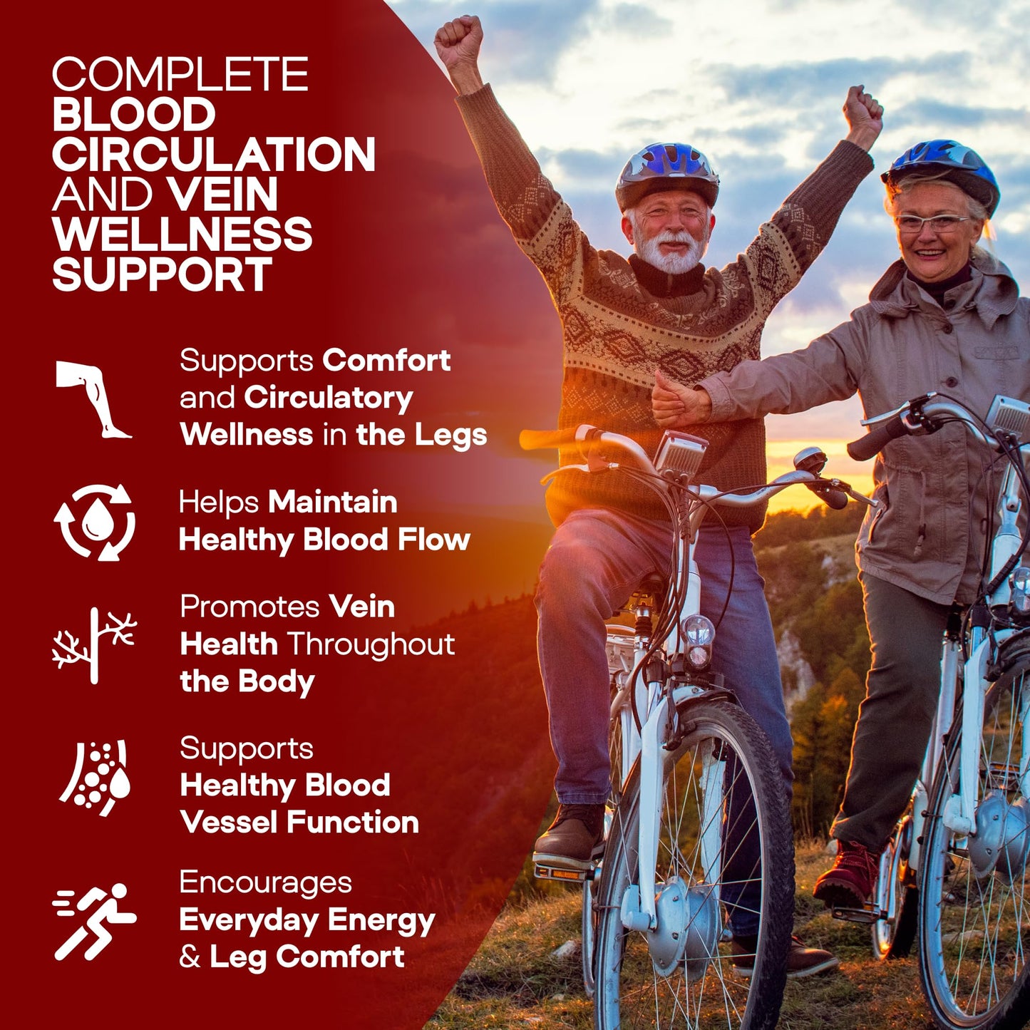 HerbaMe Blood Circulation Supplement, 120 Capsules, Supports Leg Vein, Heart, Vessels and Cardiovascular Health with Niacin, L-Arginine, Ginger, Cayenne Pepper HerbaMeUS supplements