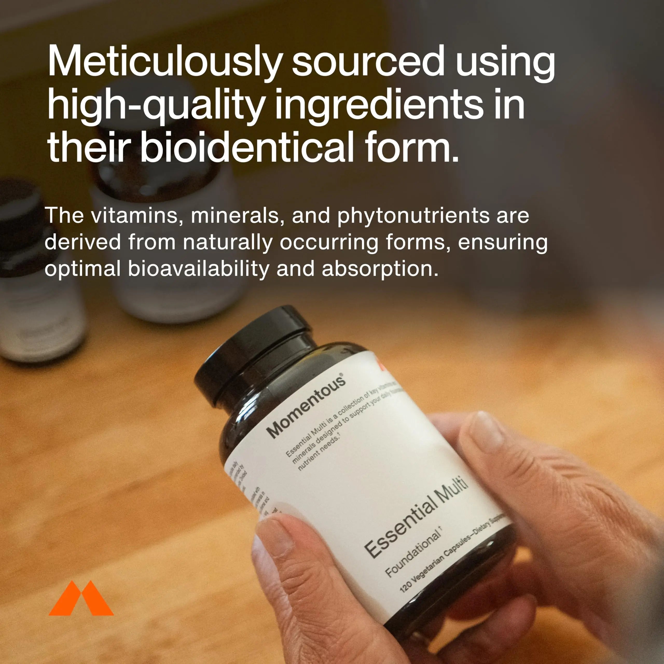 Momentous Essential Multivitamin for Women & Men - Complete Vitamin & Mineral Complex for Athletes & Wellness Enthusiasts - GMO- & Gluten-Free MomentousAu supplements