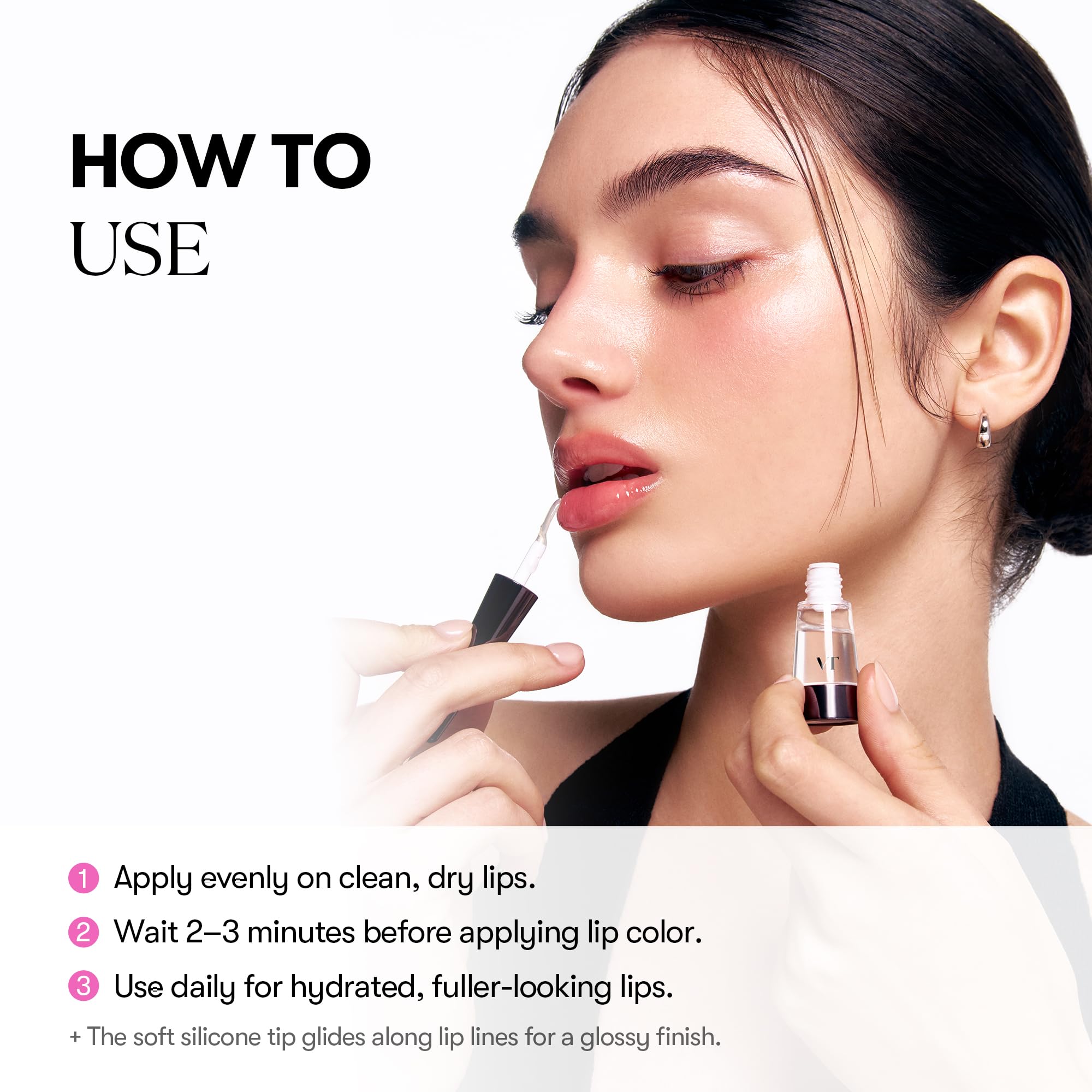 VTCOSMETICS Reedle Shot Lip Plumper, 0.15 oz (4.3 g), Moisturizing, Transparent, Lip Gloss, Fragrance-free, Korean Cosmetics (Expert) VT COSMETICSAu supplements