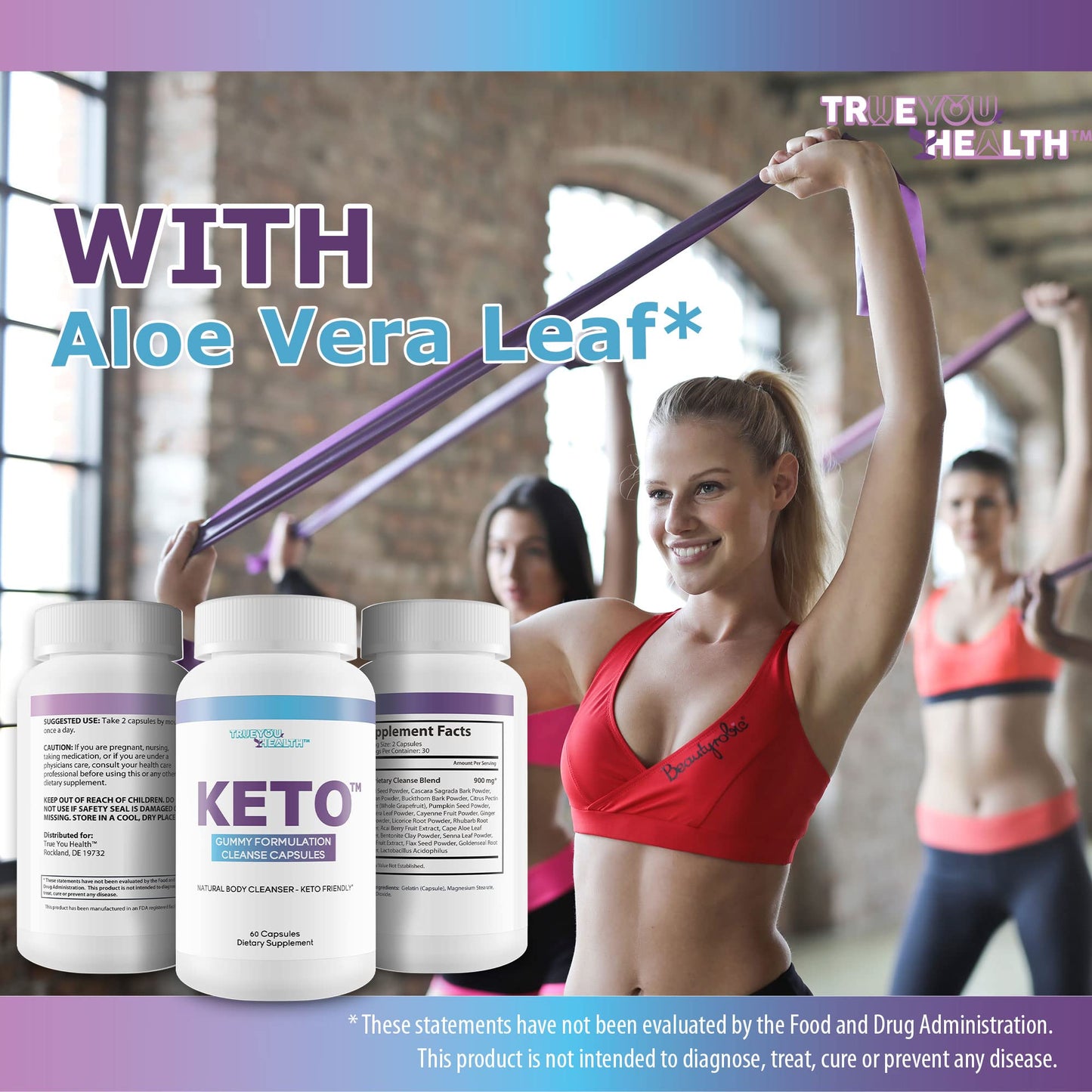 Keto Gummy Formulation Cleanse Capsules - Aid Cleansing & Detoxification - Help Flush GenericUS supplements
