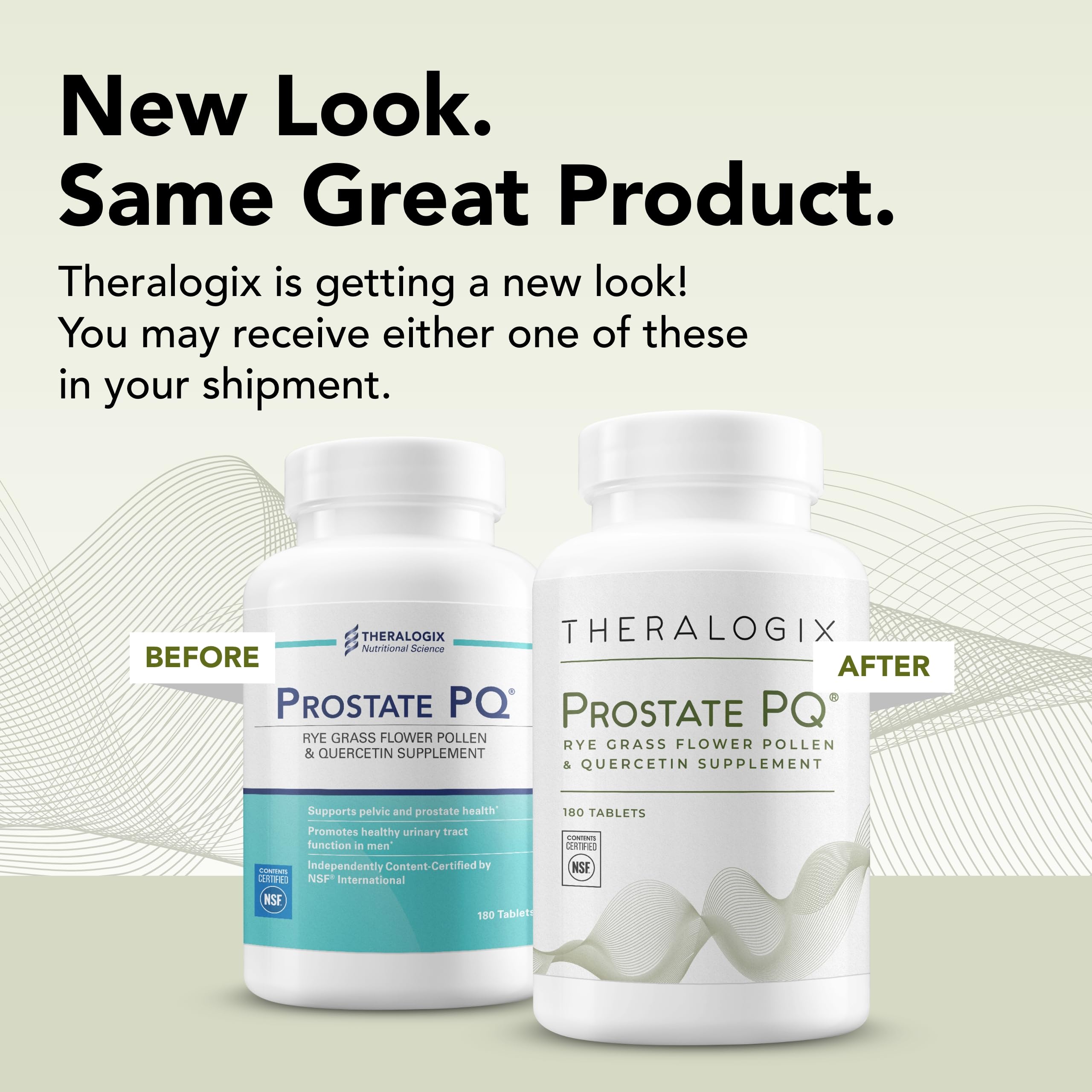 Theralogix Prostate PQ - Rye Grass Pollen Extract & Quercetin Supplement - 90-Day TheralogixUS supplements