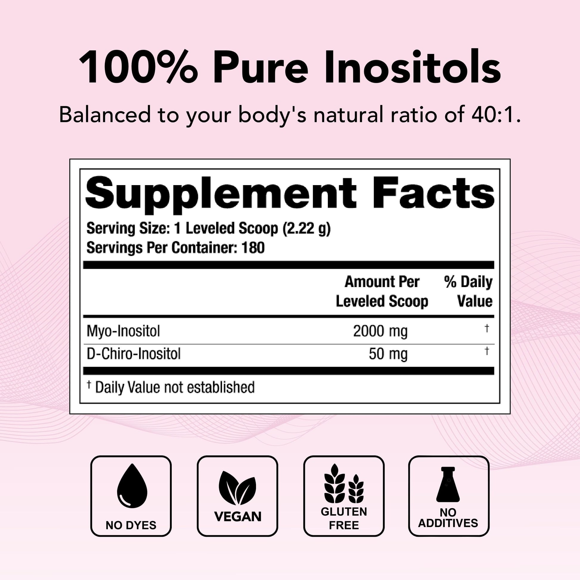 Theralogix Ovasitol Inositol Powder - 180 Servings - Myo-Inositol & D-Chiro Inositol TheralogixUS supplements