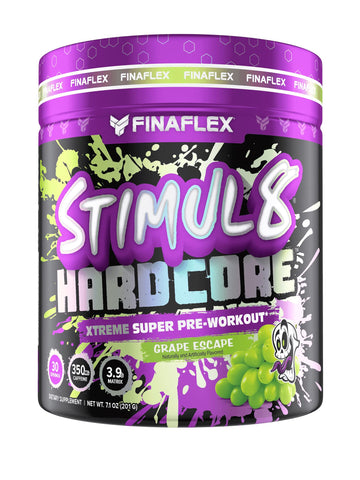FINAFLEX STIMUL8 Hardcore, Grape Escape - Extreme Energy, Strength & Endurance FINAFLEXAu supplements