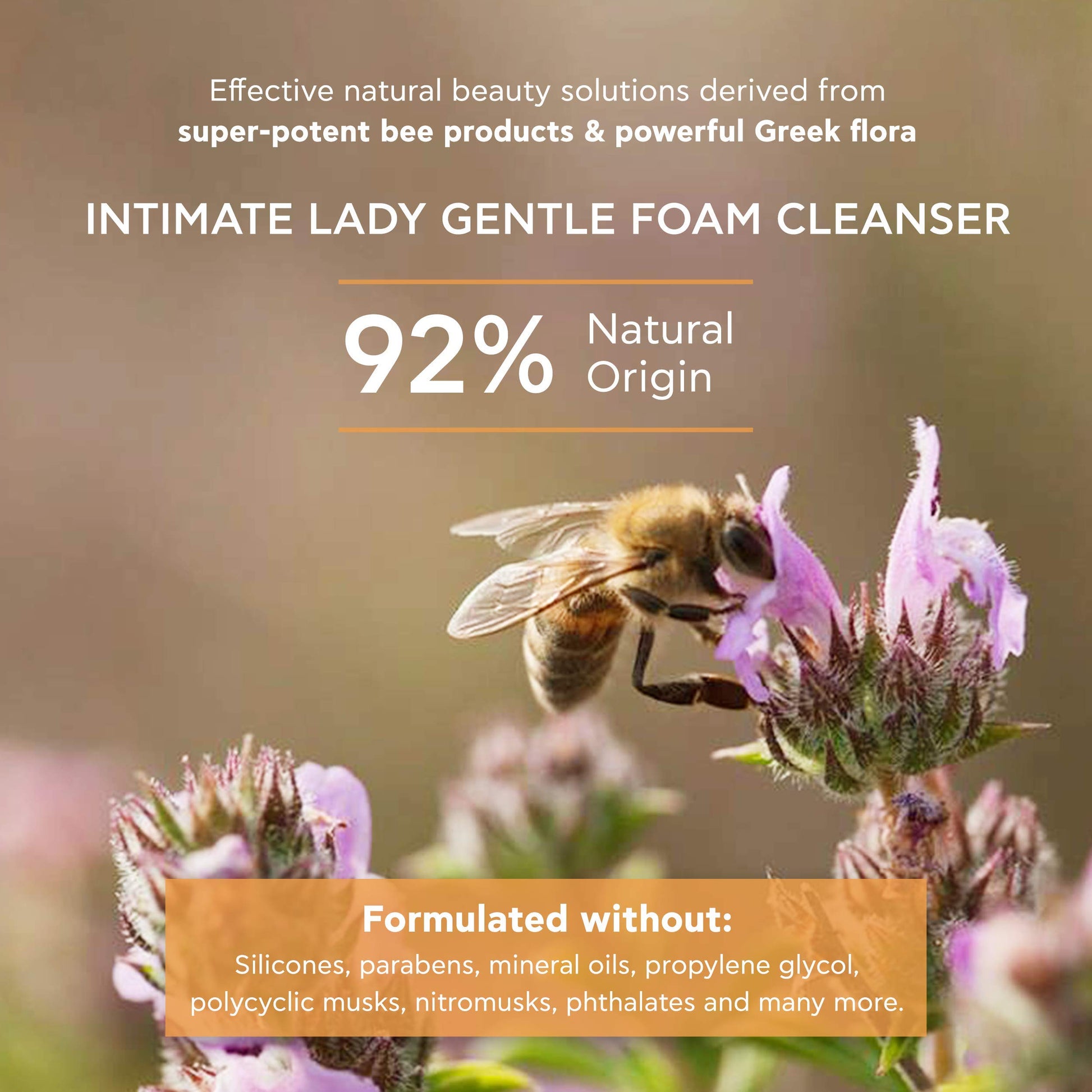 APIVITA Gentle Foam Cleanser for the Intimate Area, pH Balancing Feminine Wash ApivitaAu supplements